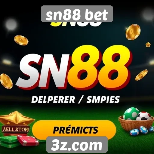 Ofertas promocionais disponíveis na sn88 bet