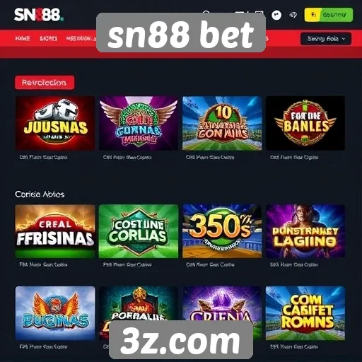 sn88 bet oferece diversas opções de jogos online